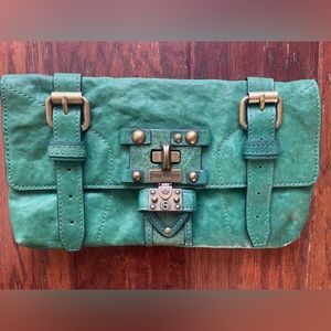 Juicy Couture Genuine Leather Clutch Used